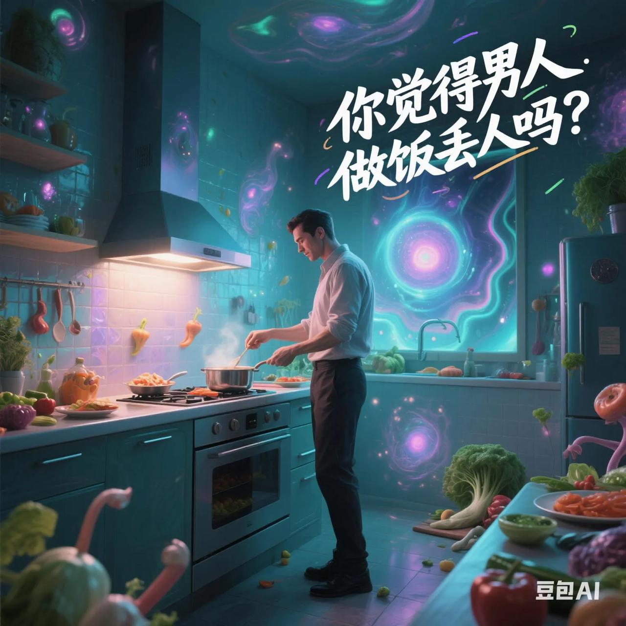我老公每天要我做饭给他吃厨房里的温馨瞬间，做饭时候老公对我的要求-第3张图片