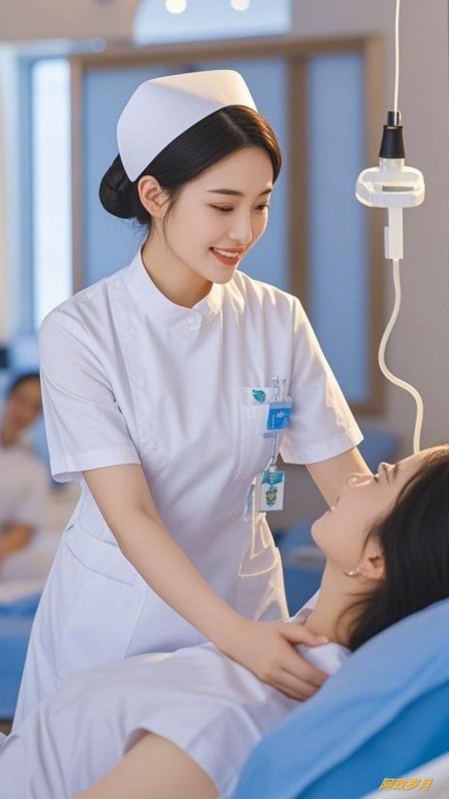 寂寞女护士，无声守护的温暖力量-第1张图片