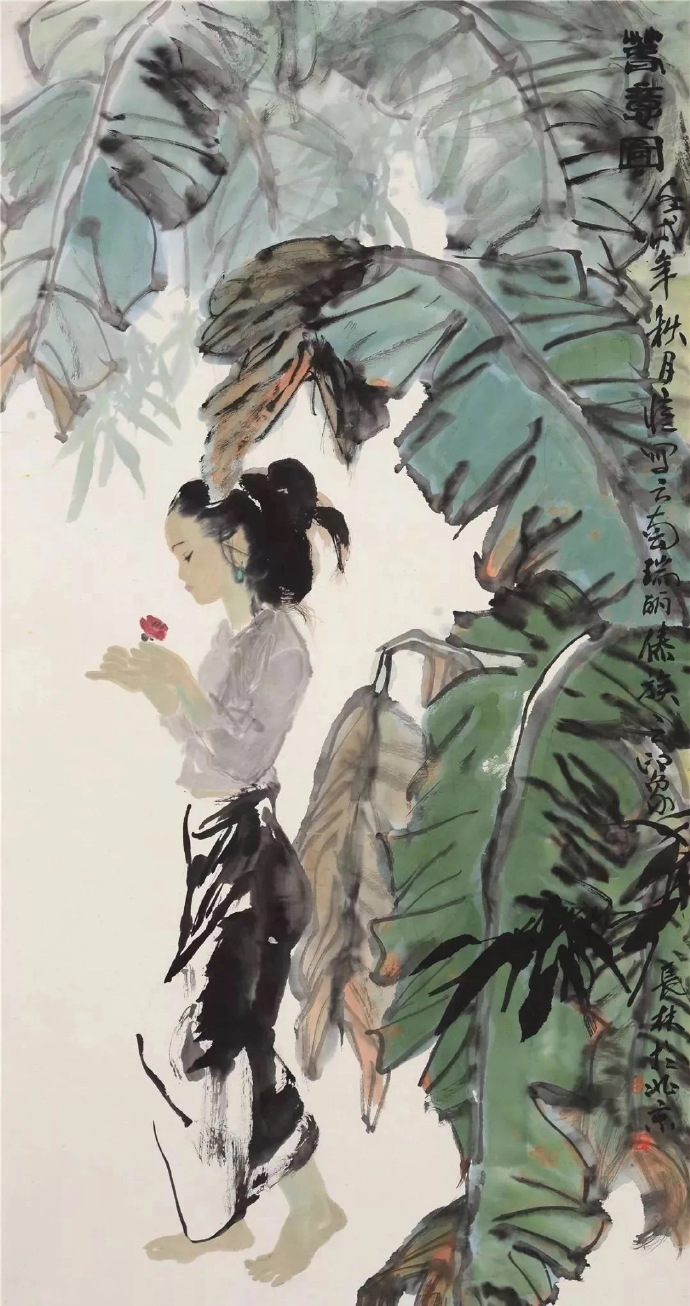 行房的细腻描绘与人物画艺术