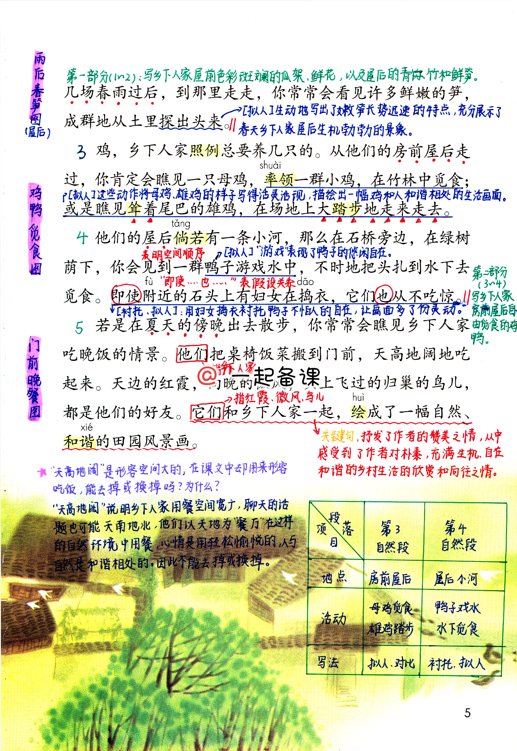 语文课堂上的意外插曲，强插语文课代表-第1张图片