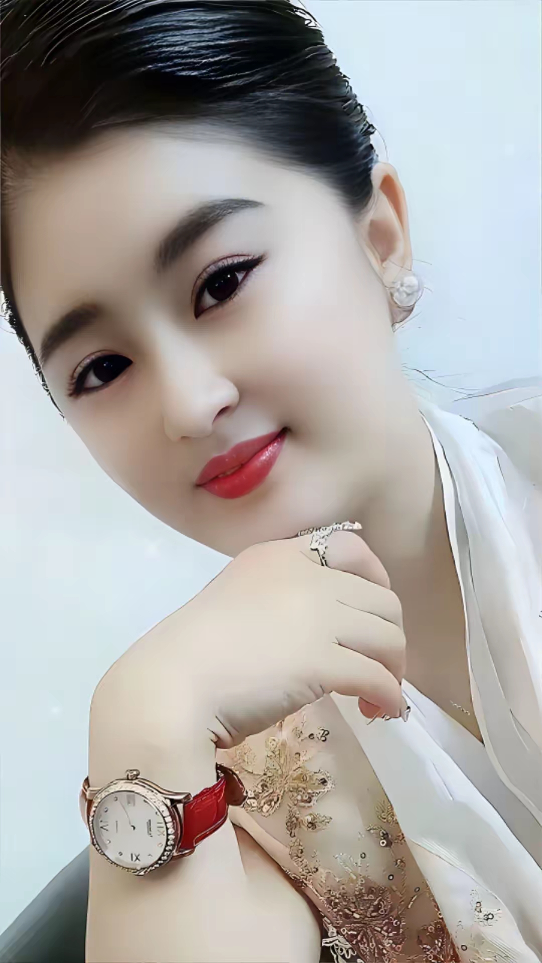 妩媚婷儿真实相貌妩媚婷儿，如诗如画的美丽画卷-第3张图片