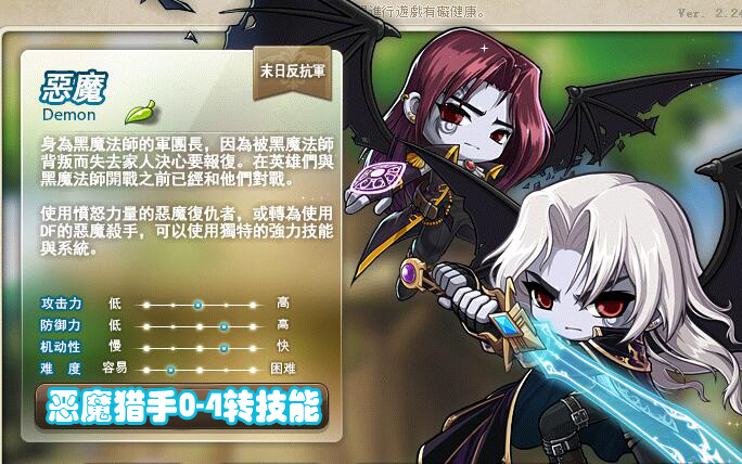 冒险岛恶魔猎手技能详解