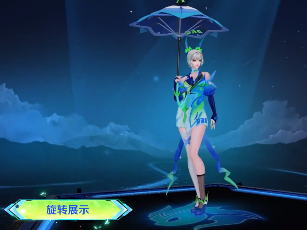 公孙离夏日皮肤，清凉之风，舞动夏日