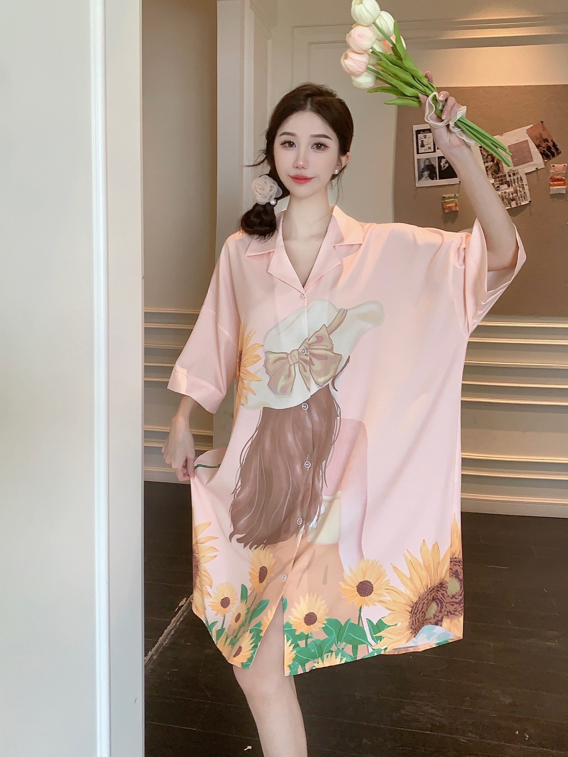 女式开襟睡衣舞蹈图片欣赏视频大全女式开襟睡衣与舞蹈的完美结合