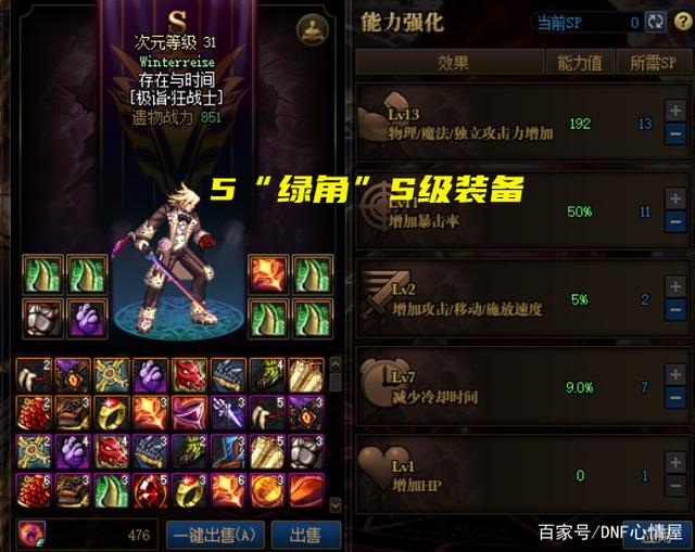 dnf异界装备掉落表详情DNF异界装备掉落表详解