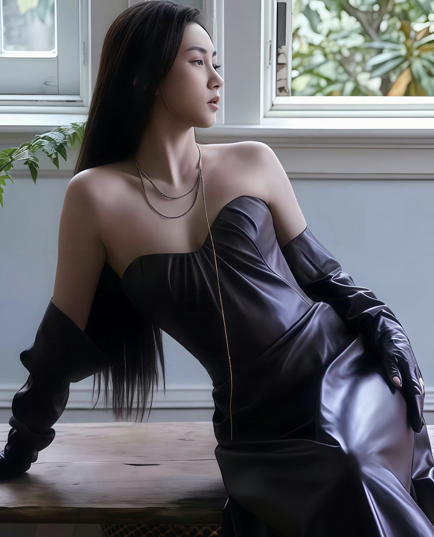 妩媚婷儿真实相貌妩媚婷儿，如诗如画的美丽画卷