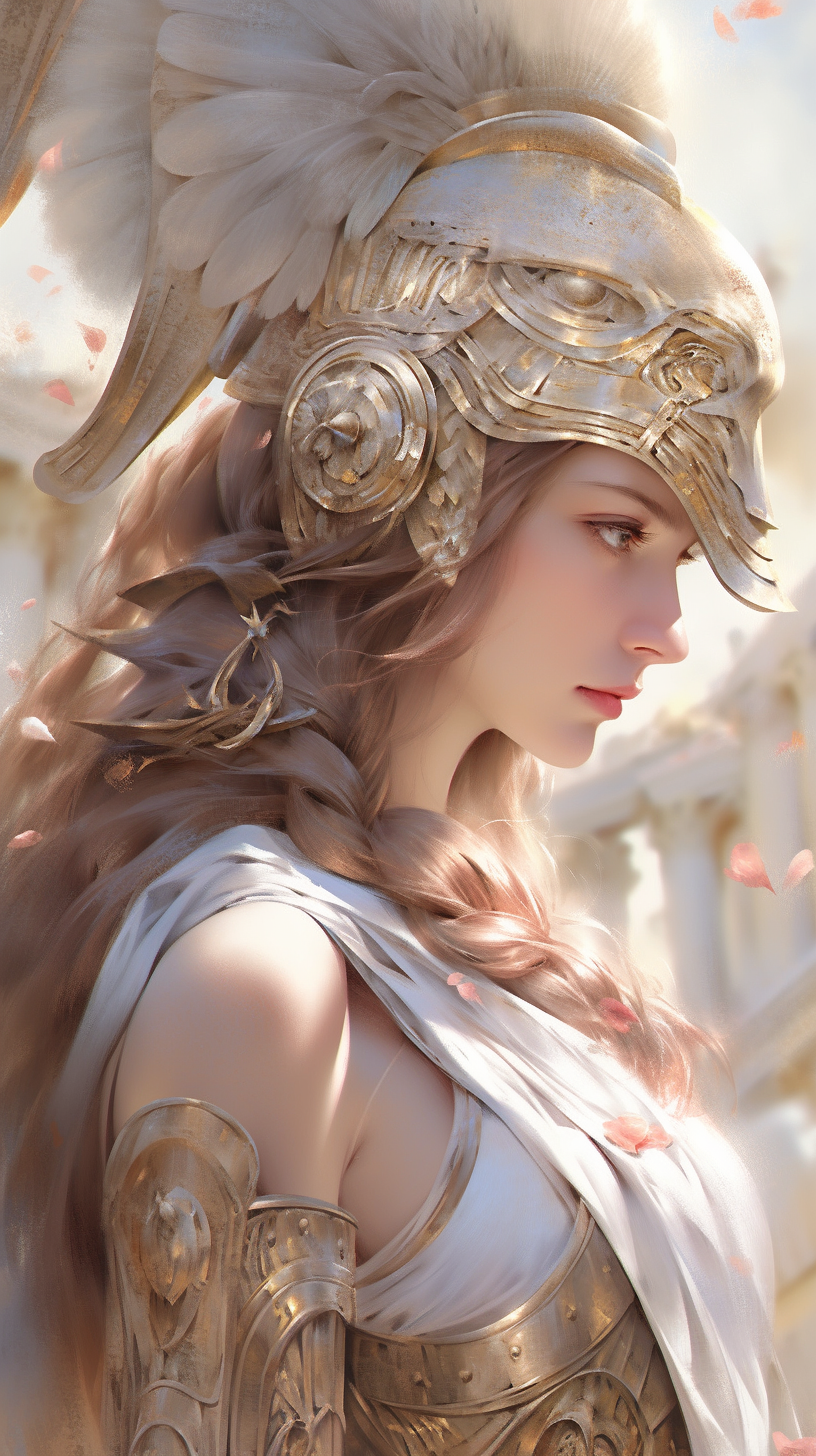 雅典娜Liya，神秘女神的魅力与力量-第1张图片
