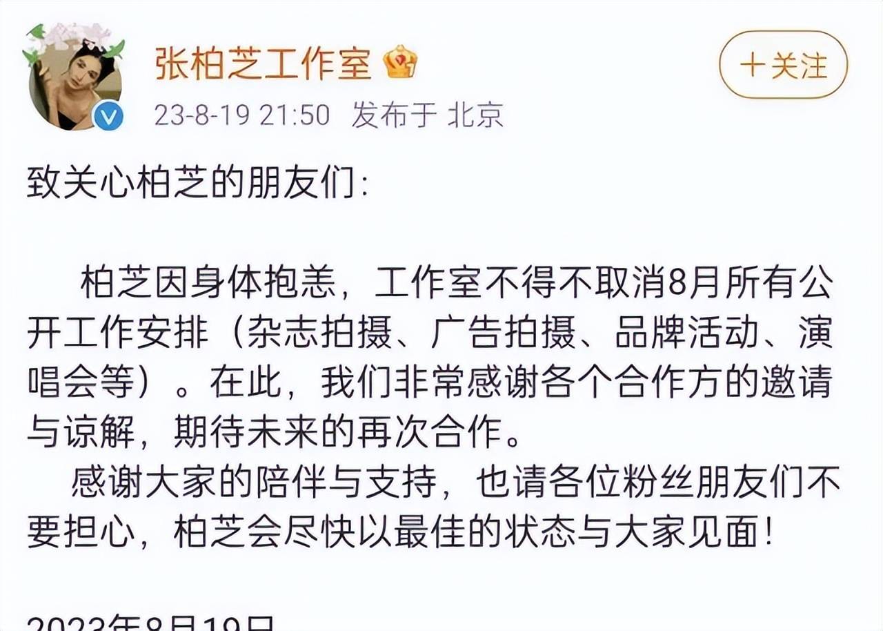 张柏芝有什么经历张柏芝与网络谣言的应对-第3张图片