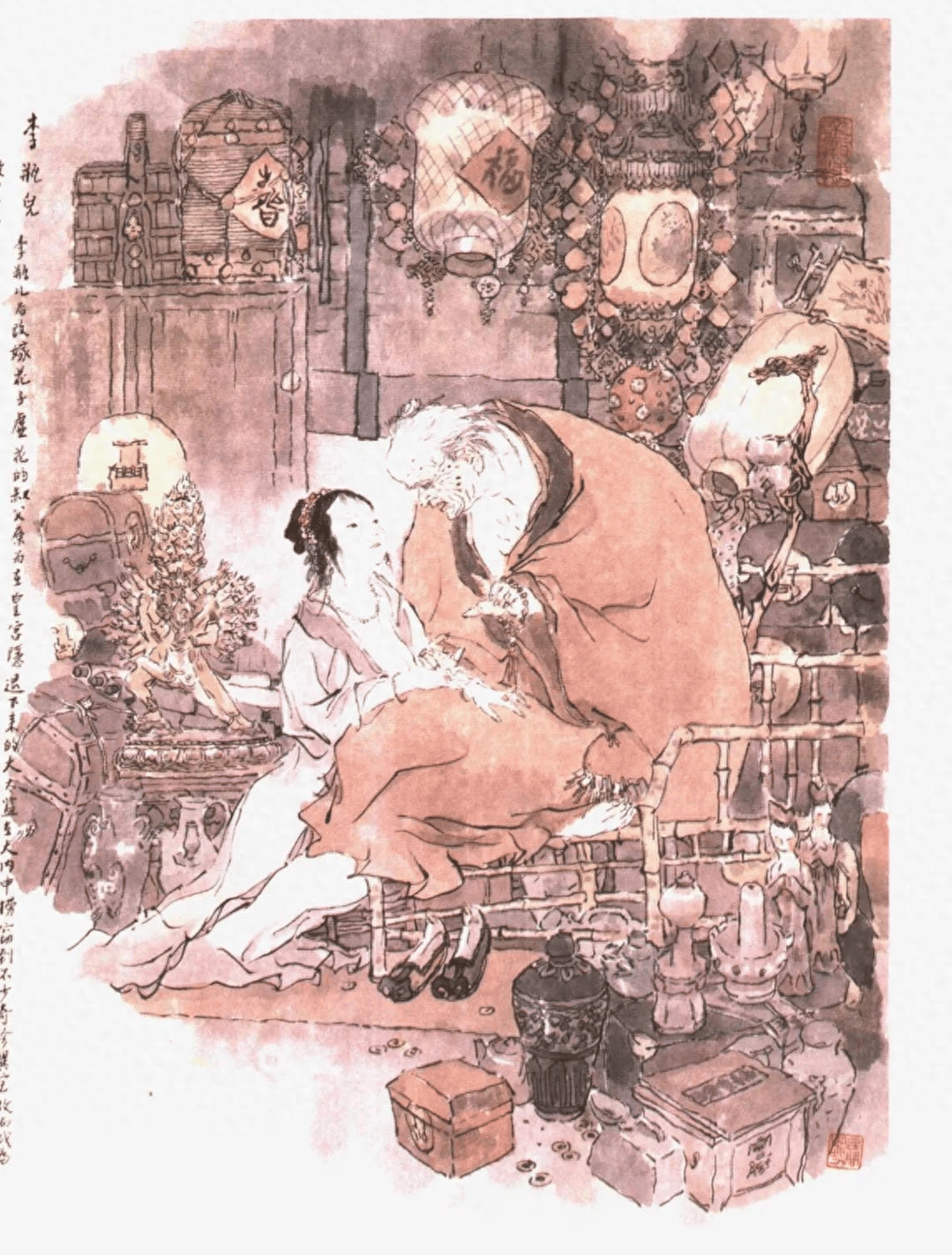 西门庆与潘金莲，一段悲剧的交织-第2张图片