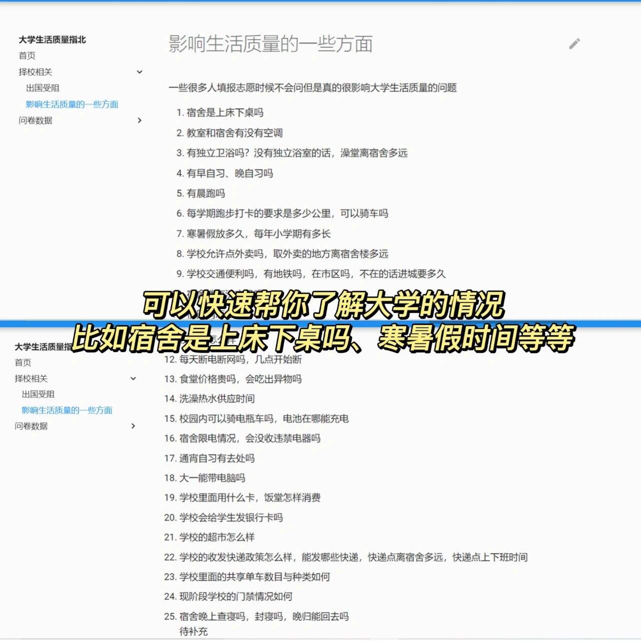 大学生生活质量指北网站，打造你的校园生活新篇章-第2张图片