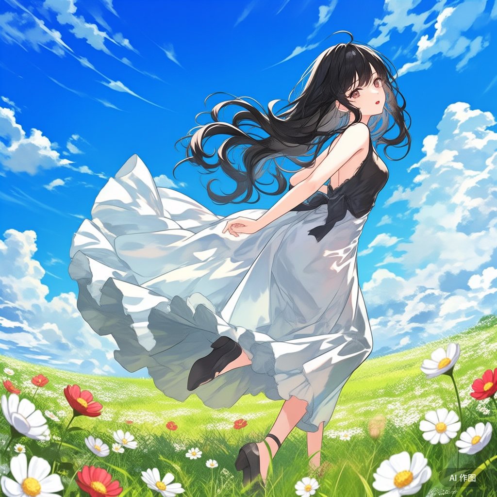 动漫美眉与梦幻般的被褥-第2张图片