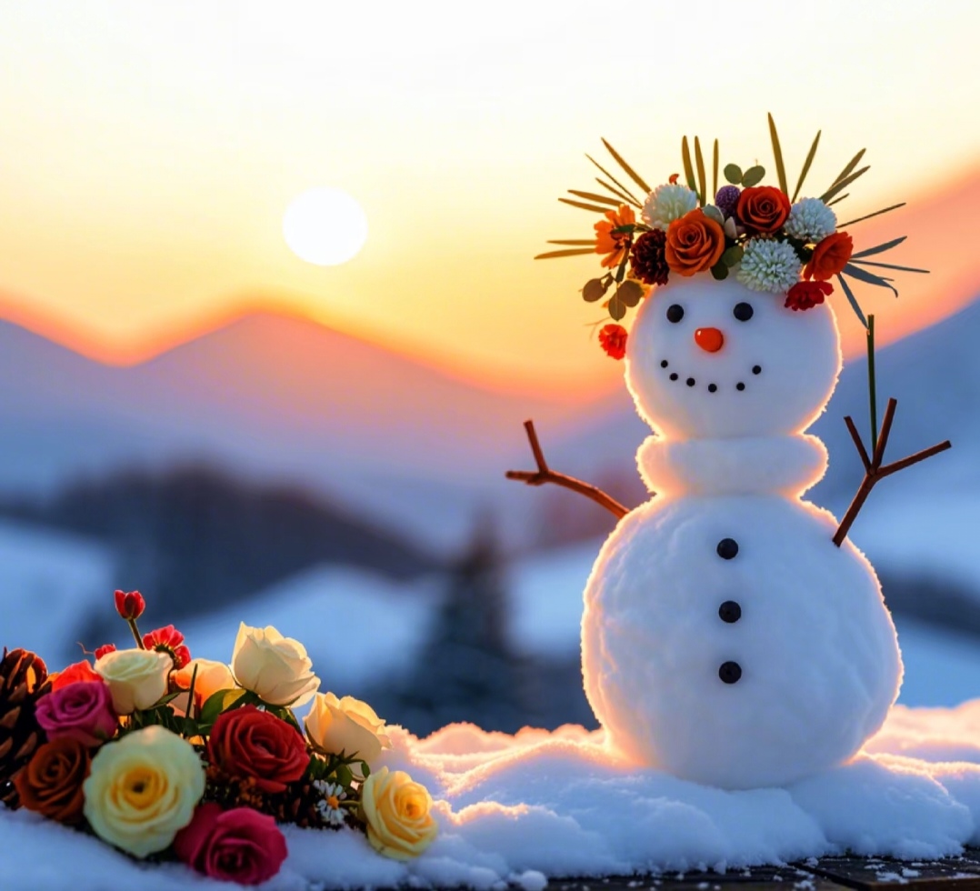 雪人天赋，冬日里的艺术与奇迹-第3张图片