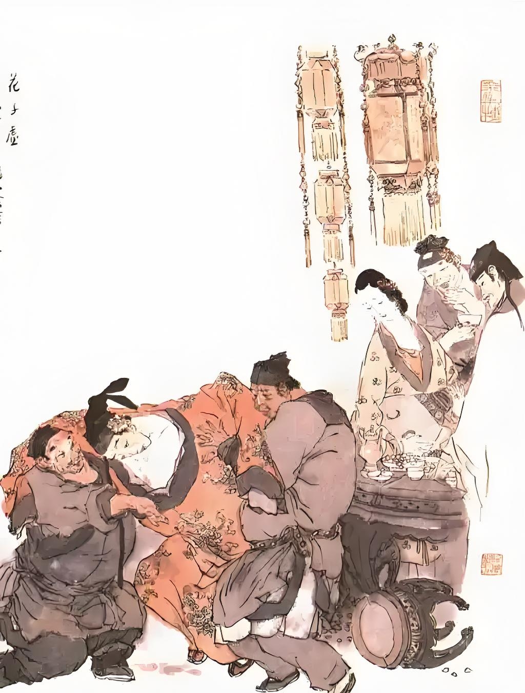 潘金莲倒挂葡萄架的潘金莲与葡萄架的神秘传说-第2张图片
