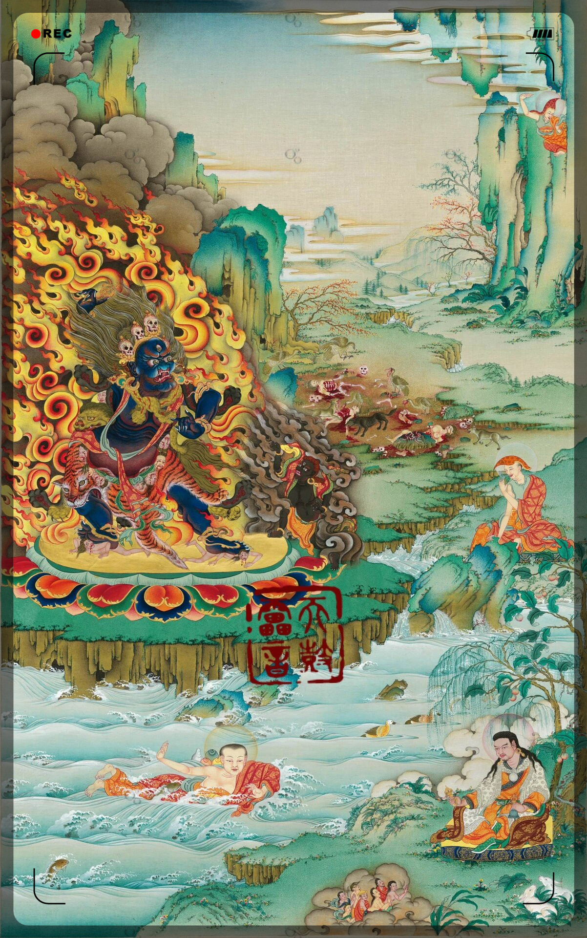 108金刚杵入莲花还能活吗金刚杵与莲花之舞——神秘图景的诠释
