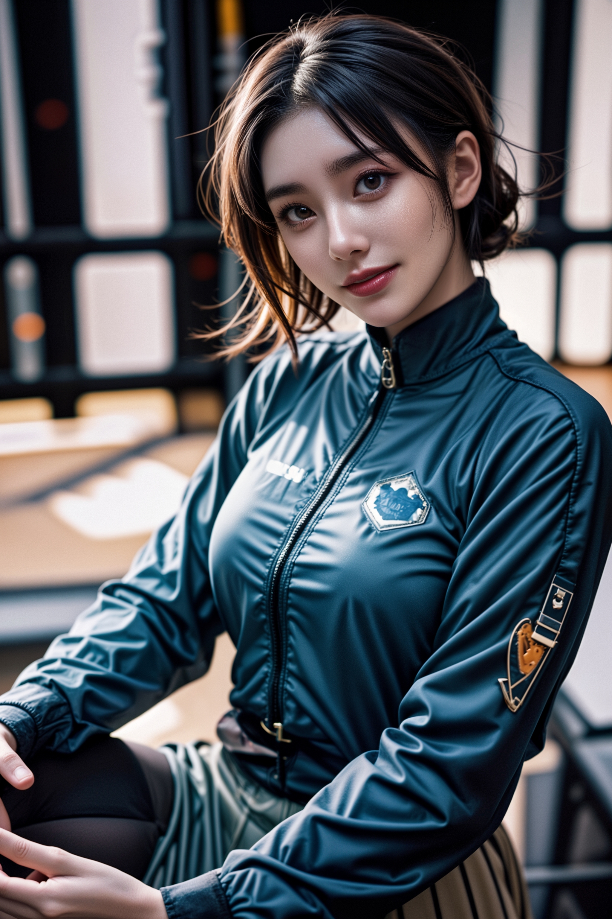 无拘束的魅力，没有穿胸罩的美女-第1张图片