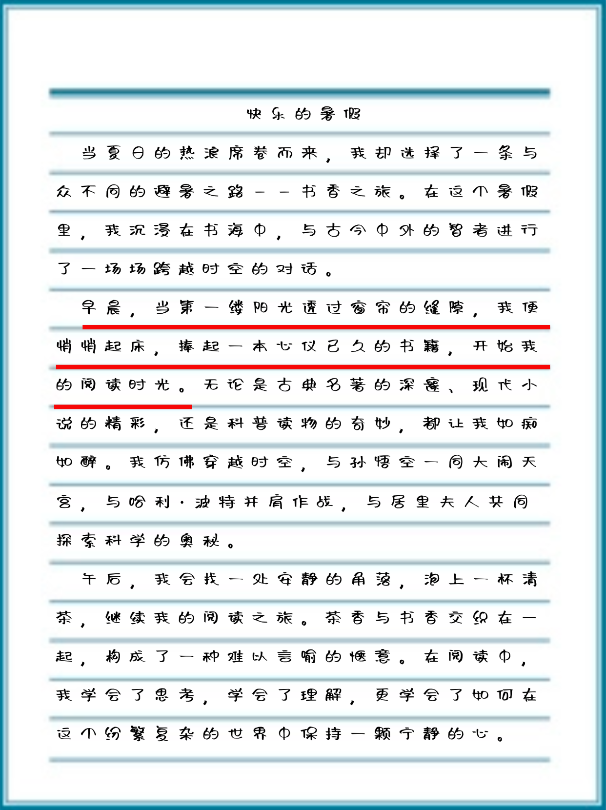 打赌输了随便处罚的作文暑假的挑战，打赌输了的隐私处置-第1张图片