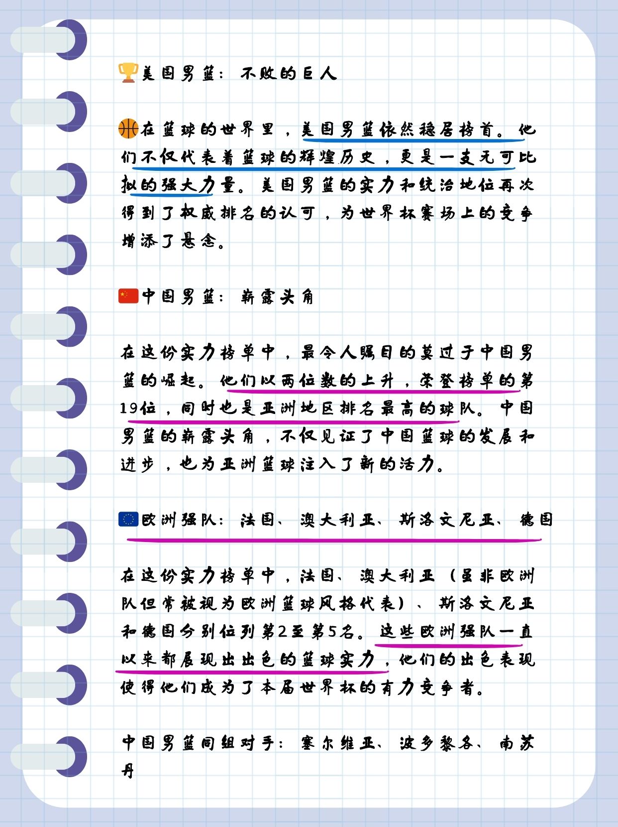 世界杯篮球，全球篮球盛事的激情与荣耀