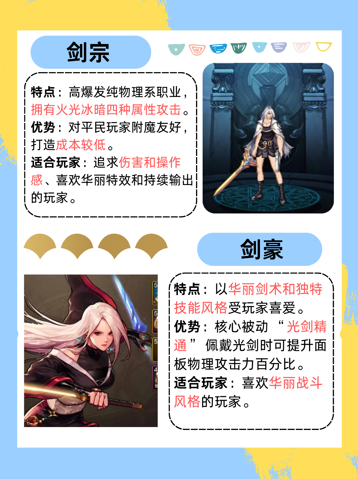 剑宗职业转职之路