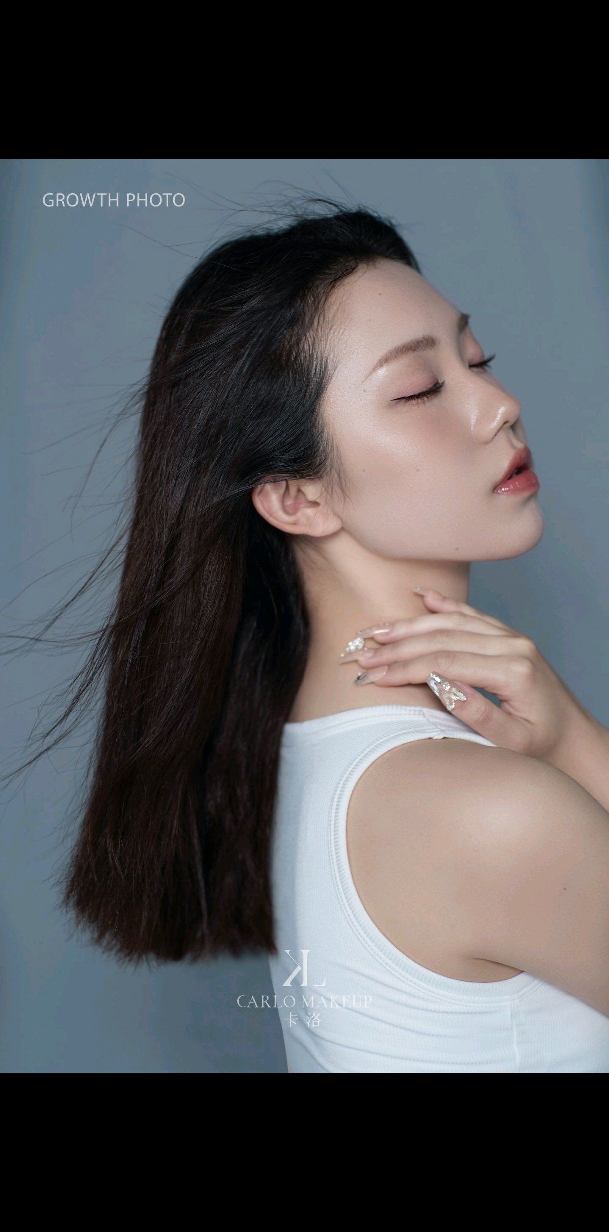 女子日系裸妆典范图女子日系裸妆，简约自然的美-第1张图片