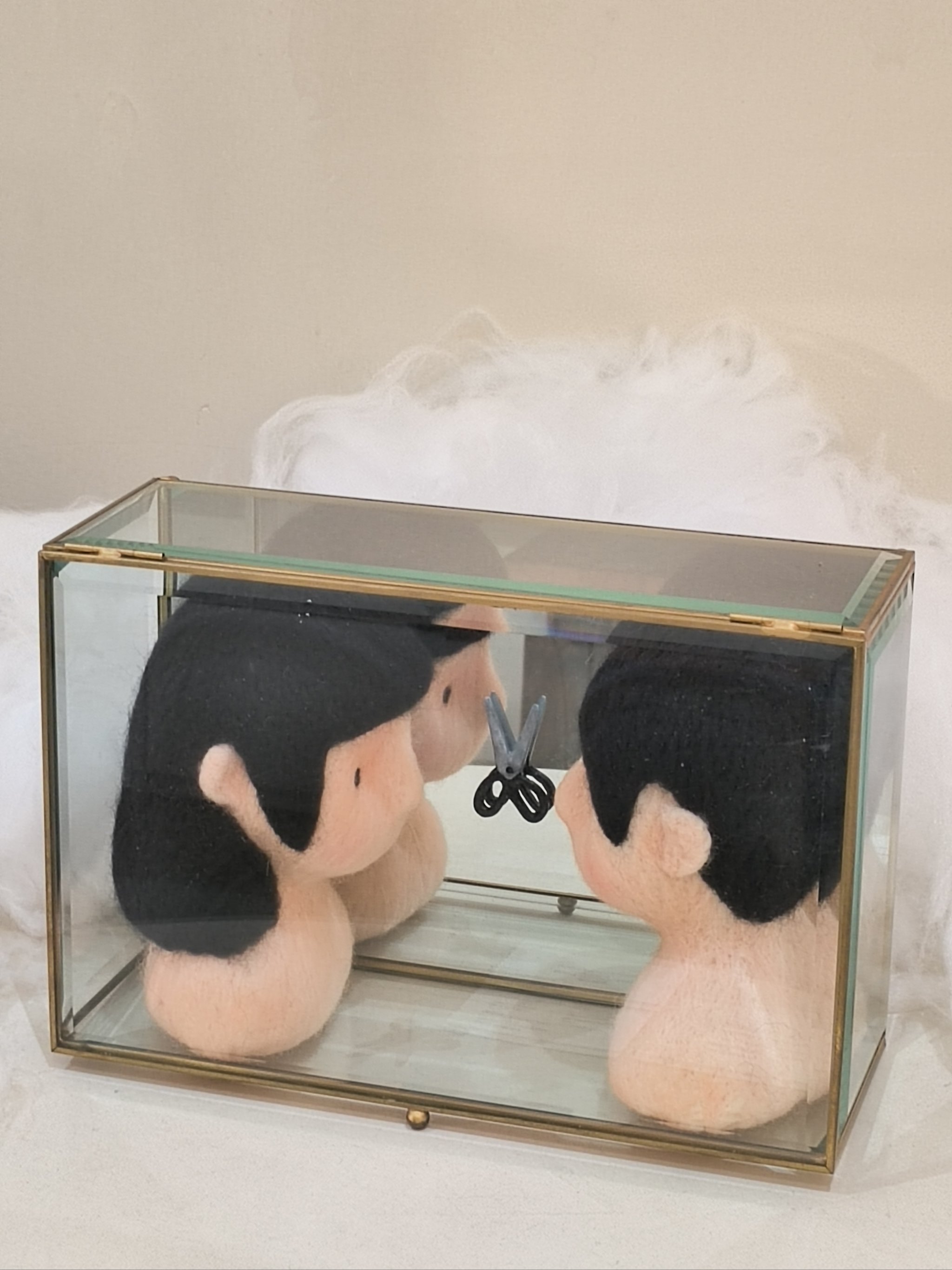 看看镜子里我是怎么C你的镜中倒影，我的爱意