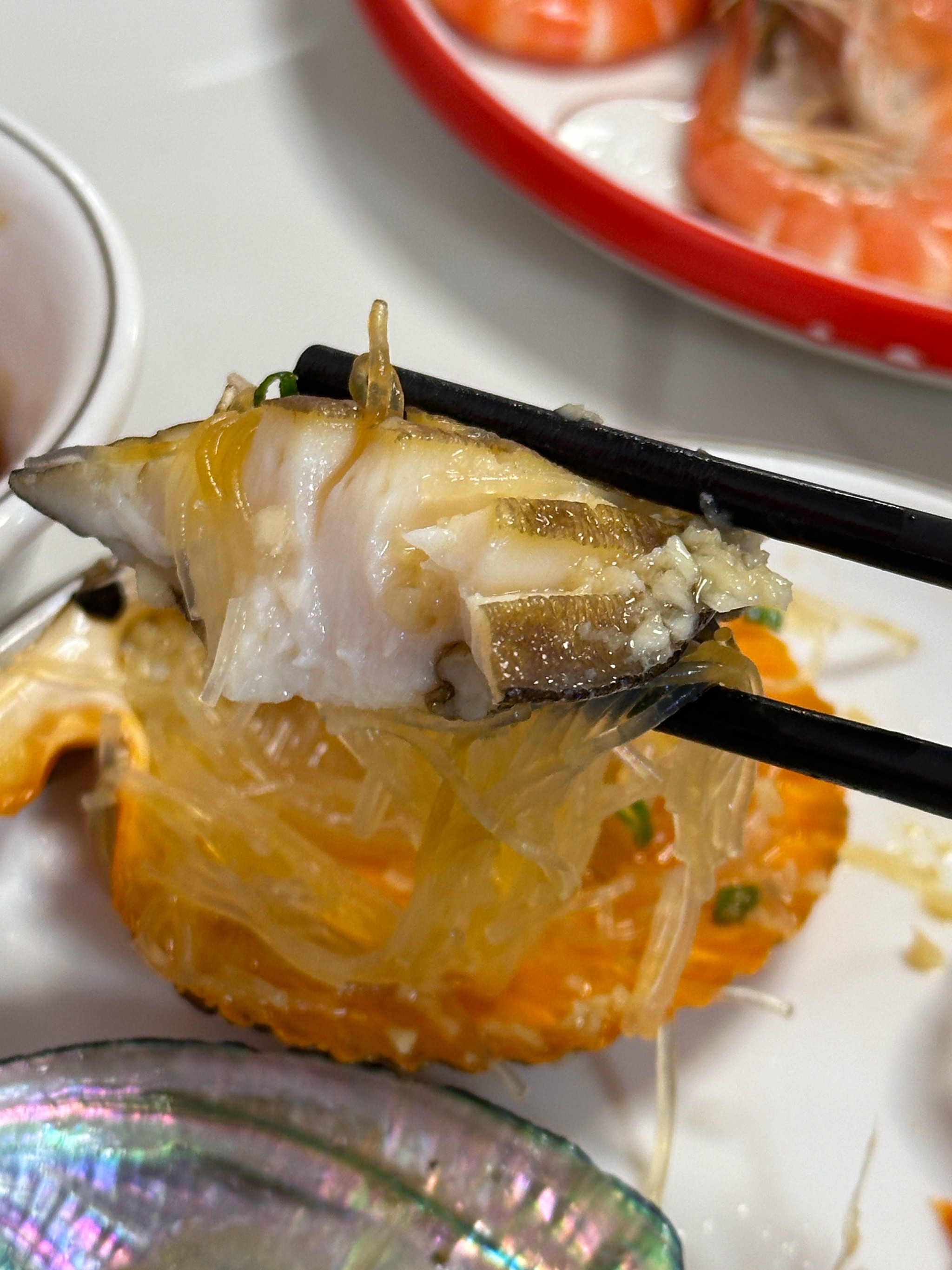 宝宝把腿分大点就可以吃到扇贝了宝宝腿分大点，扇贝美食的奇妙体验-第2张图片