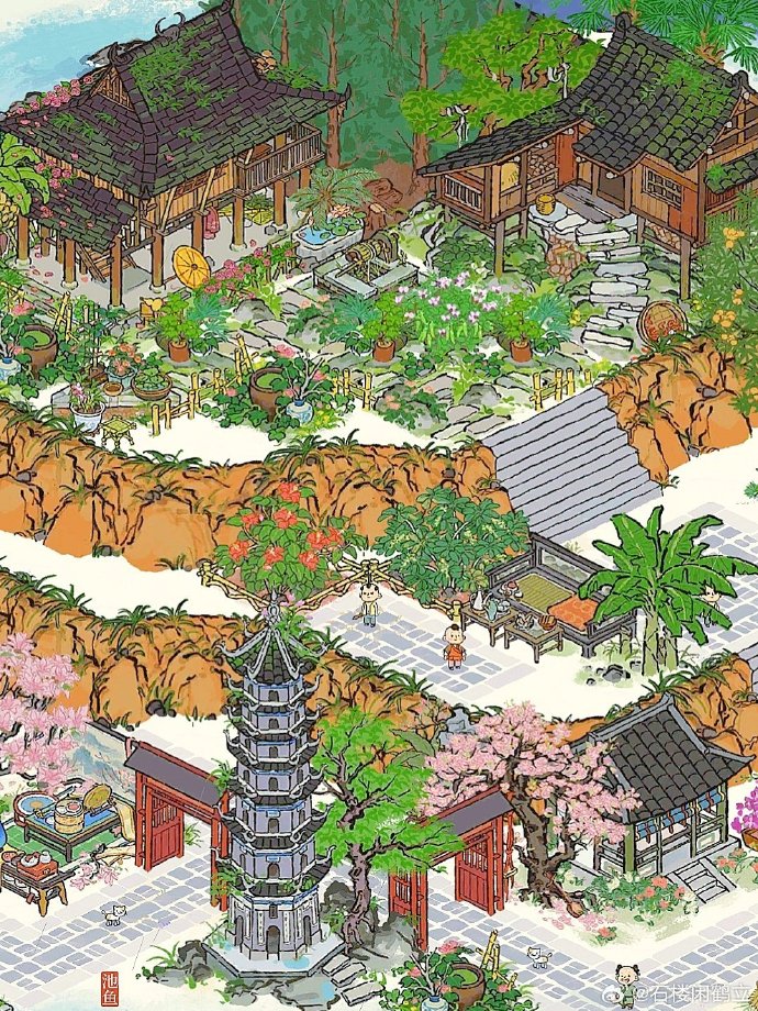 江南百景图苏州水井江南百景图中的苏州水井，古韵与现代的完美融合-第2张图片