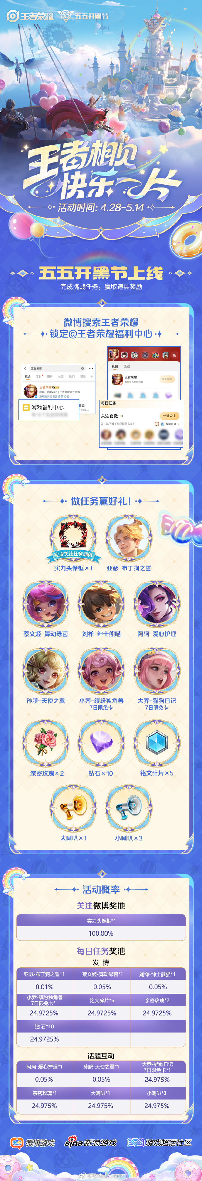 王者荣耀五五开黑节，游戏中的狂欢与社交的盛宴-第2张图片