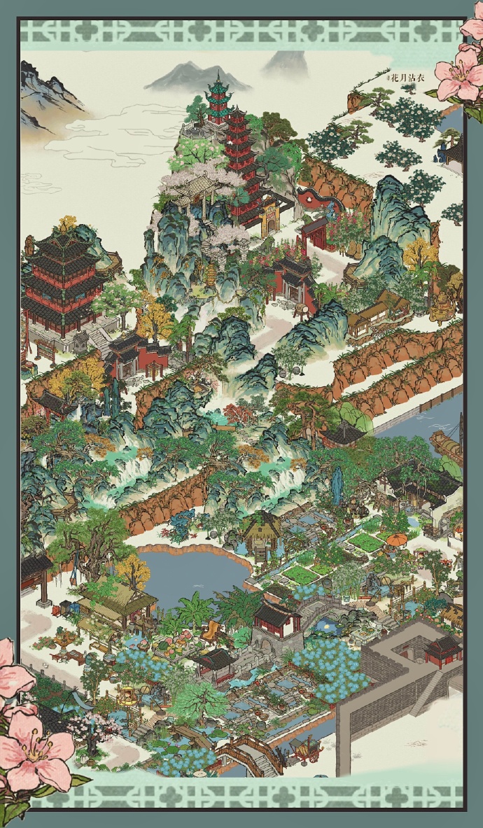 江南百景图杭州纸条江南百景图中的杭州纸条