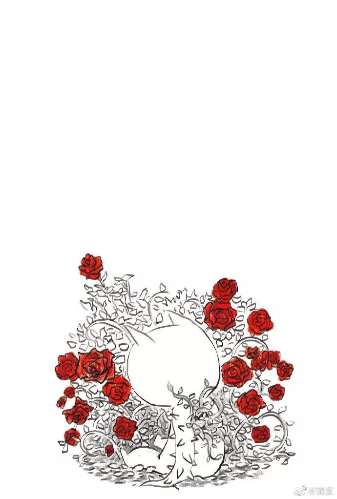 蔷薇漫画，从黑白到彩色的艺术之旅-第2张图片