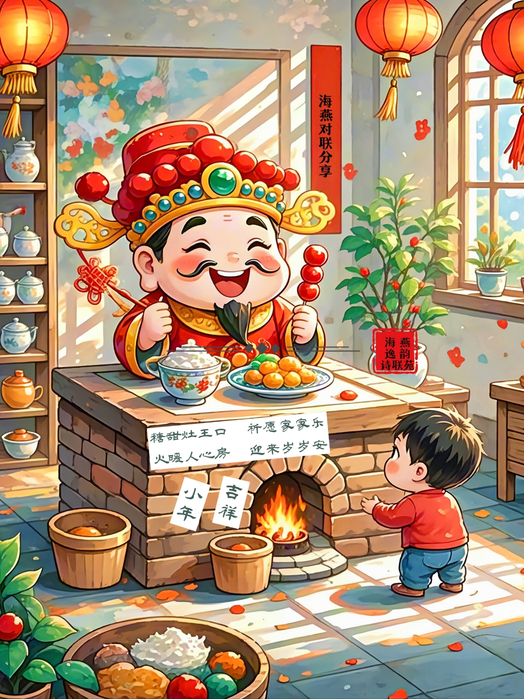 江南百景图糖瓜祭灶江南百景图中的糖瓜祭灶文化
