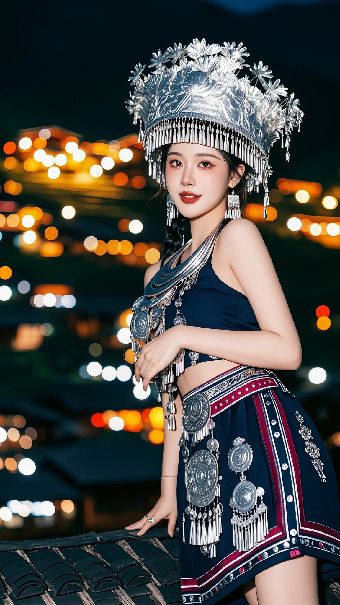 美女跳舞时衣服突然掉美女舞动间，衣落惊人之舞