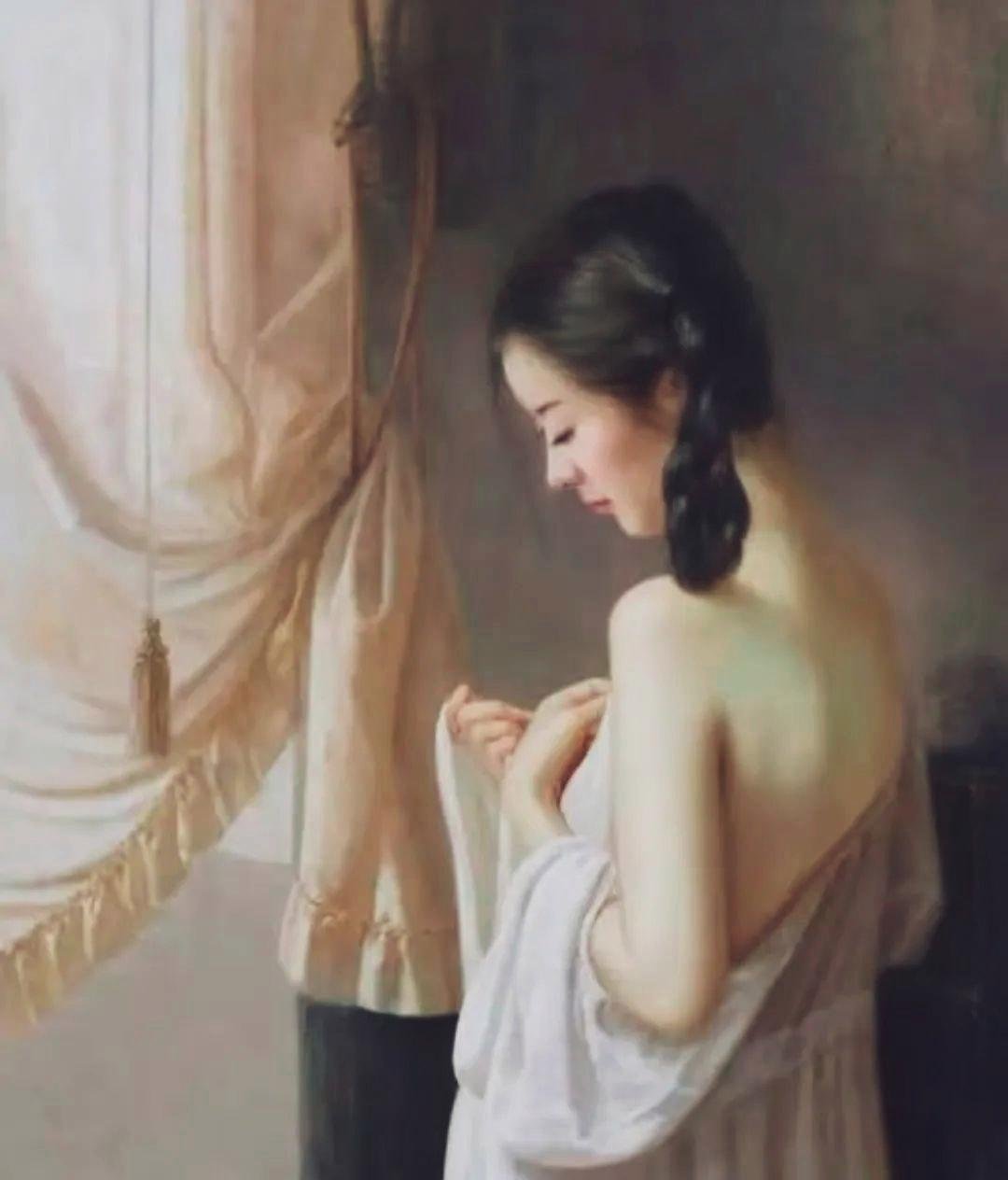 张柏芝油画图片张柏芝油画，艺术与生活的交融