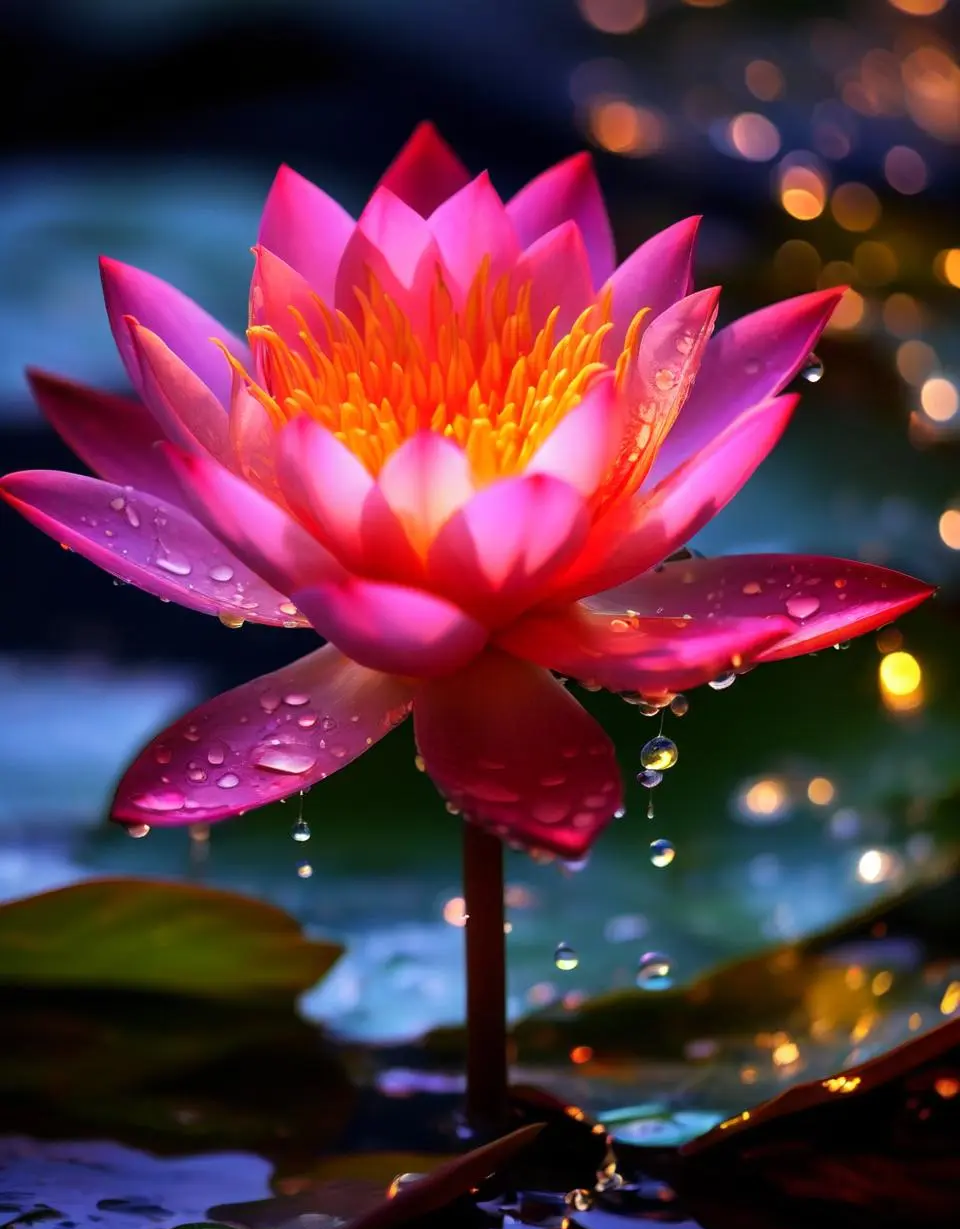 女人半夜莲花开，一种神秘而美丽的象征