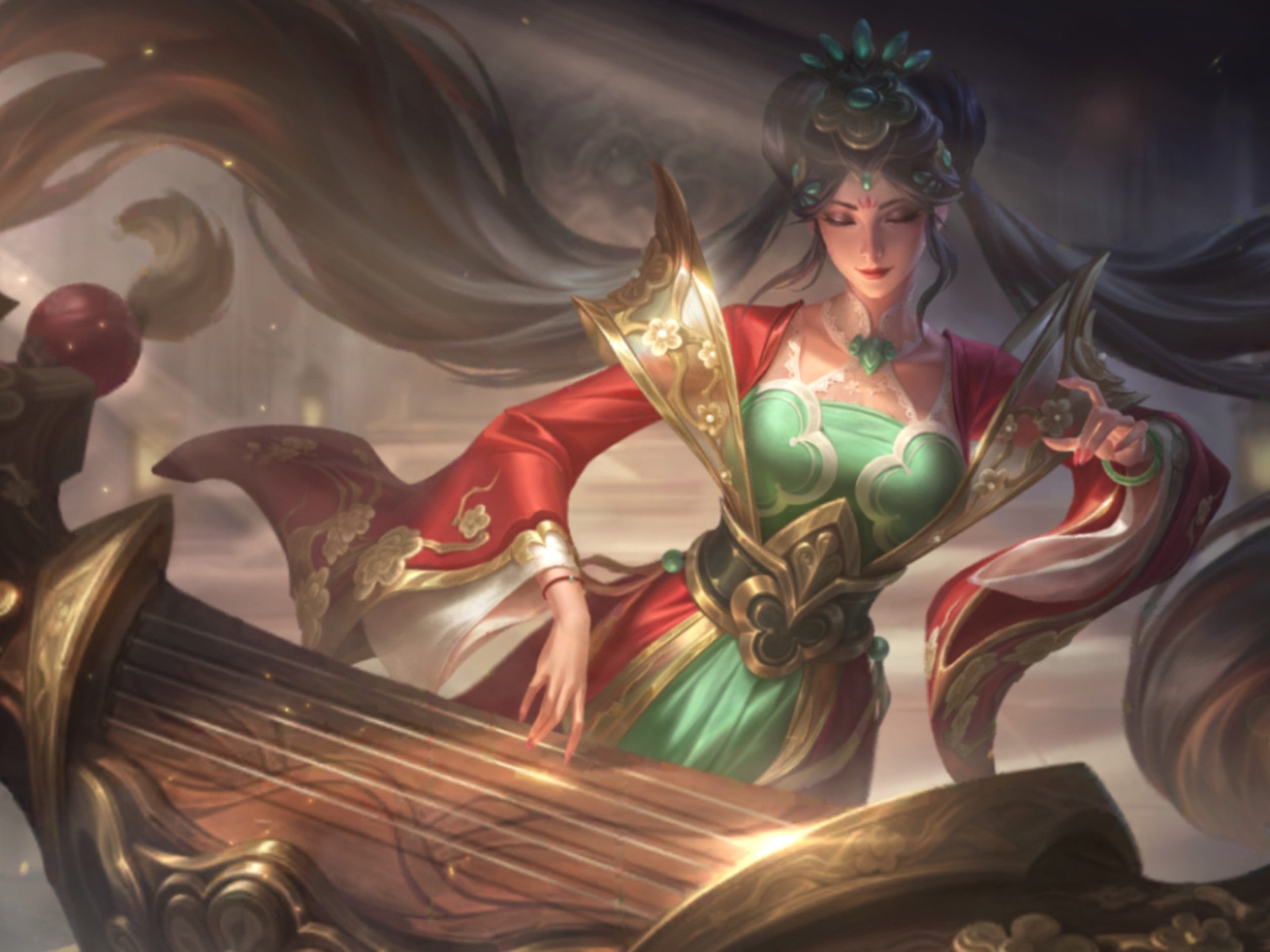 lol琴女LOL琴女，音乐与战斗的完美融合-第2张图片