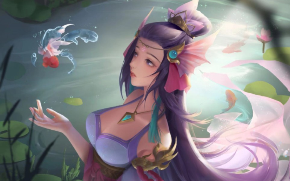 lol娜美叫什么LOL英雄联盟中的娜美，海洋之心的魅力