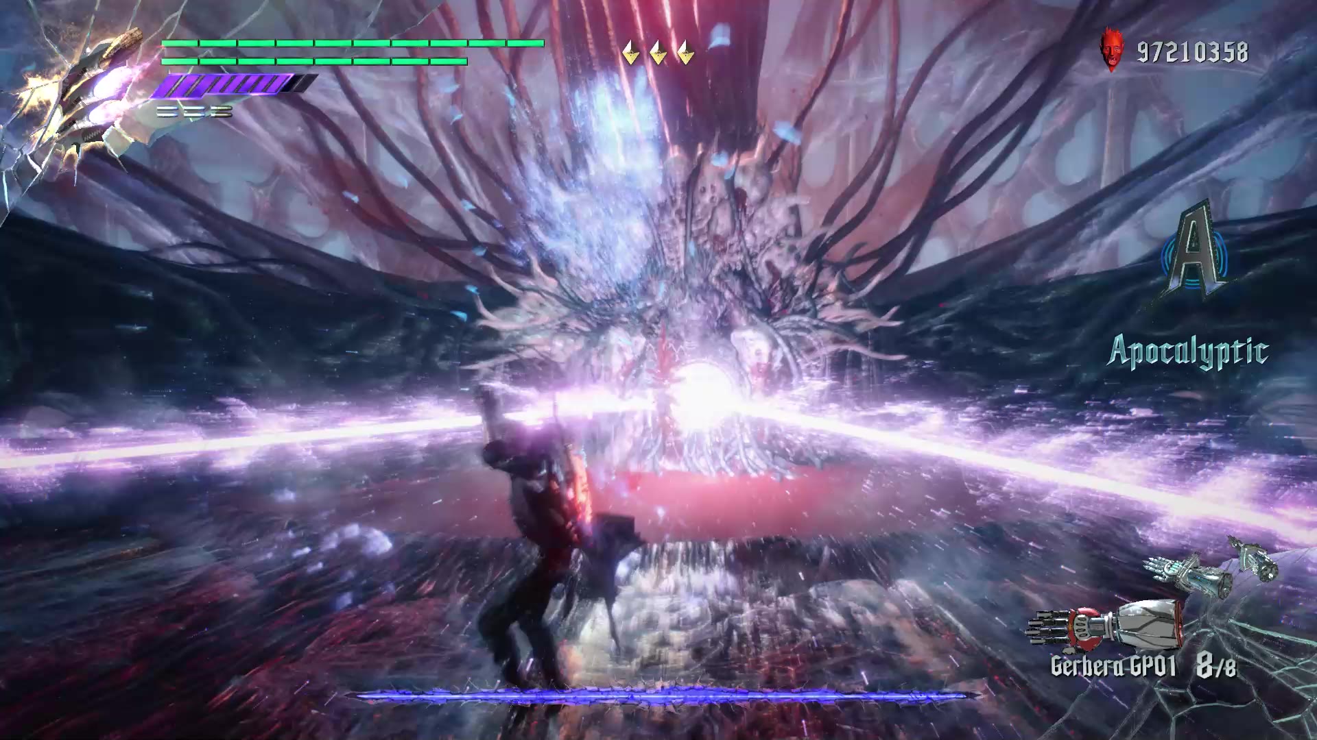 鬼泣5第一关boss怎么打鬼泣5第一关，初探恶魔之境