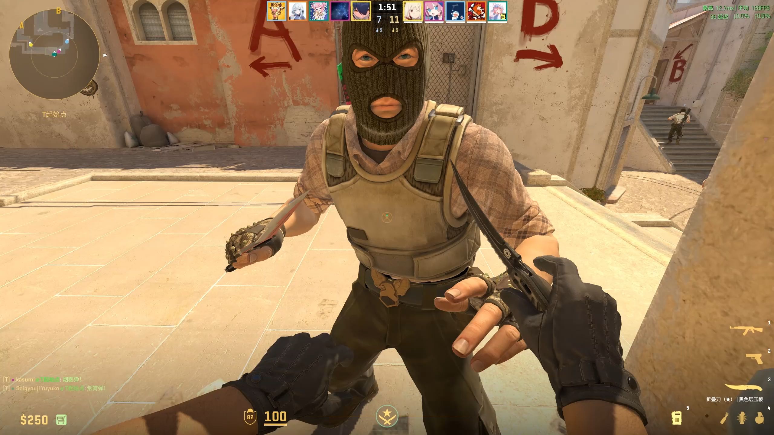 暴躁CSGO妹子，游戏中的坚韧与挑战