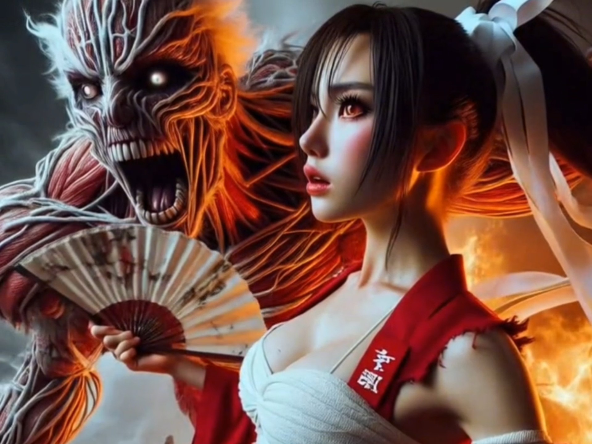 不知火舞海滩边对打不知火舞海滩，神秘而迷人的海洋秘境-第2张图片