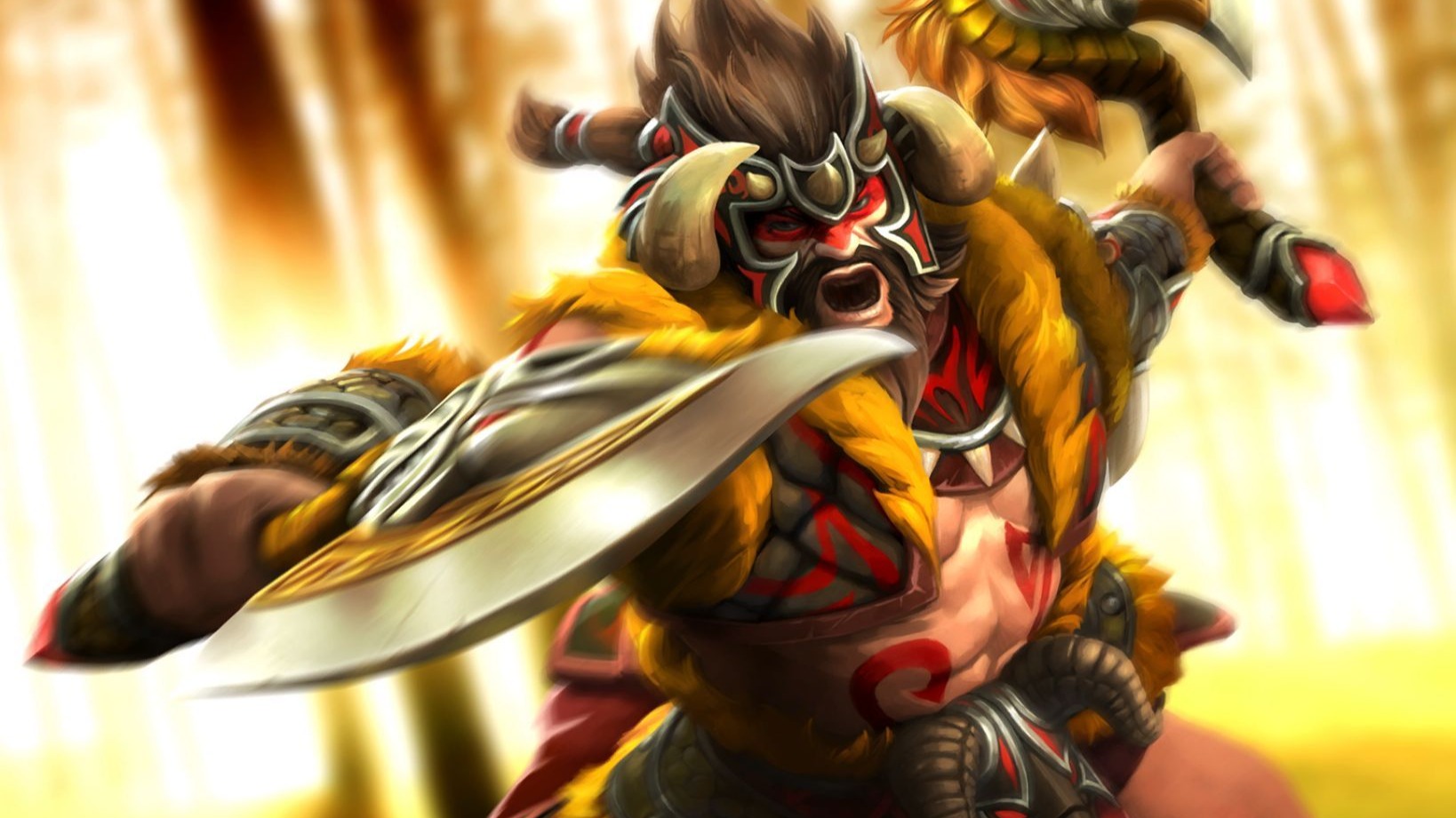 dota白牛Dota中的白牛，勇猛无畏的战士-第2张图片