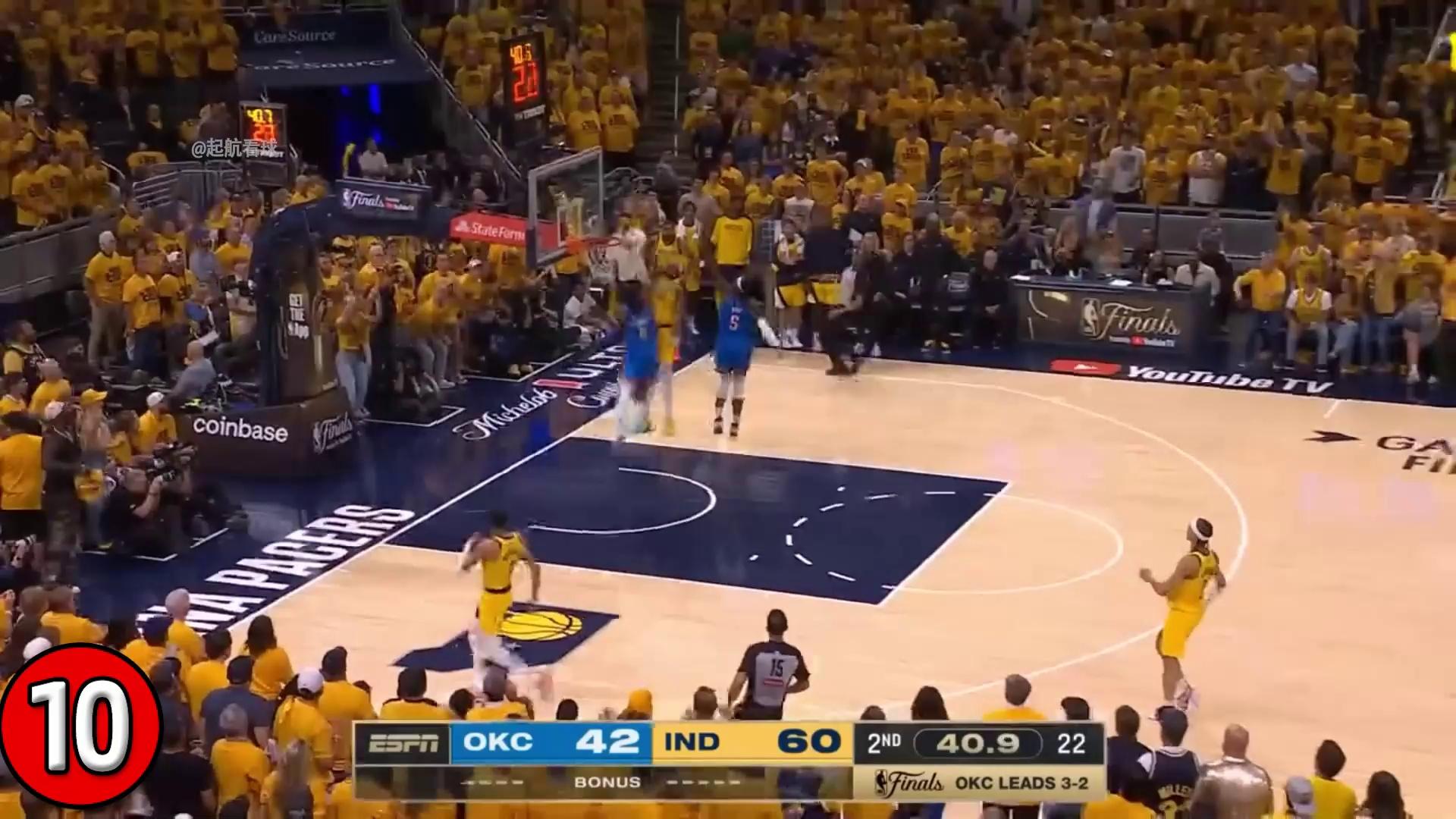 nba今日十佳球今日NBA十佳球精彩瞬间回顾-第2张图片