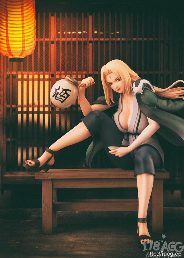 NARUTOMANGA中的传奇角色——无尽纲手