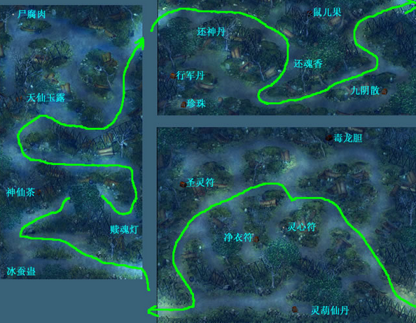 仙剑奇侠传迷宫地图攻略仙剑奇侠传迷宫之谜-第3张图片
