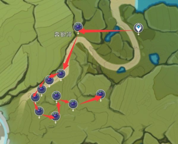 钩钩果采集点指南