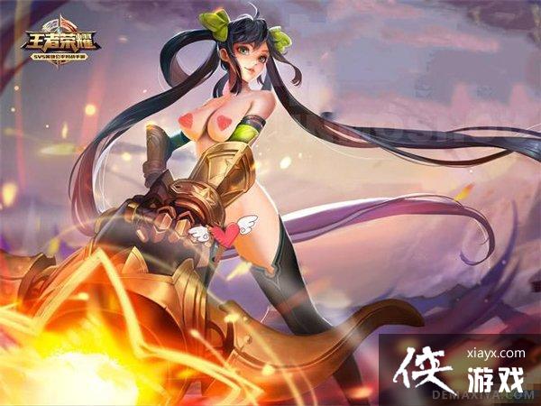 王者荣耀女性角色去掉所有服装探讨王者荣耀游戏中的女性角色形象与审美观念-第1张图片