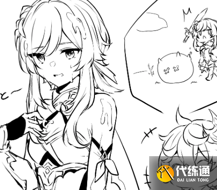 原神荧流之下的白色奥秘