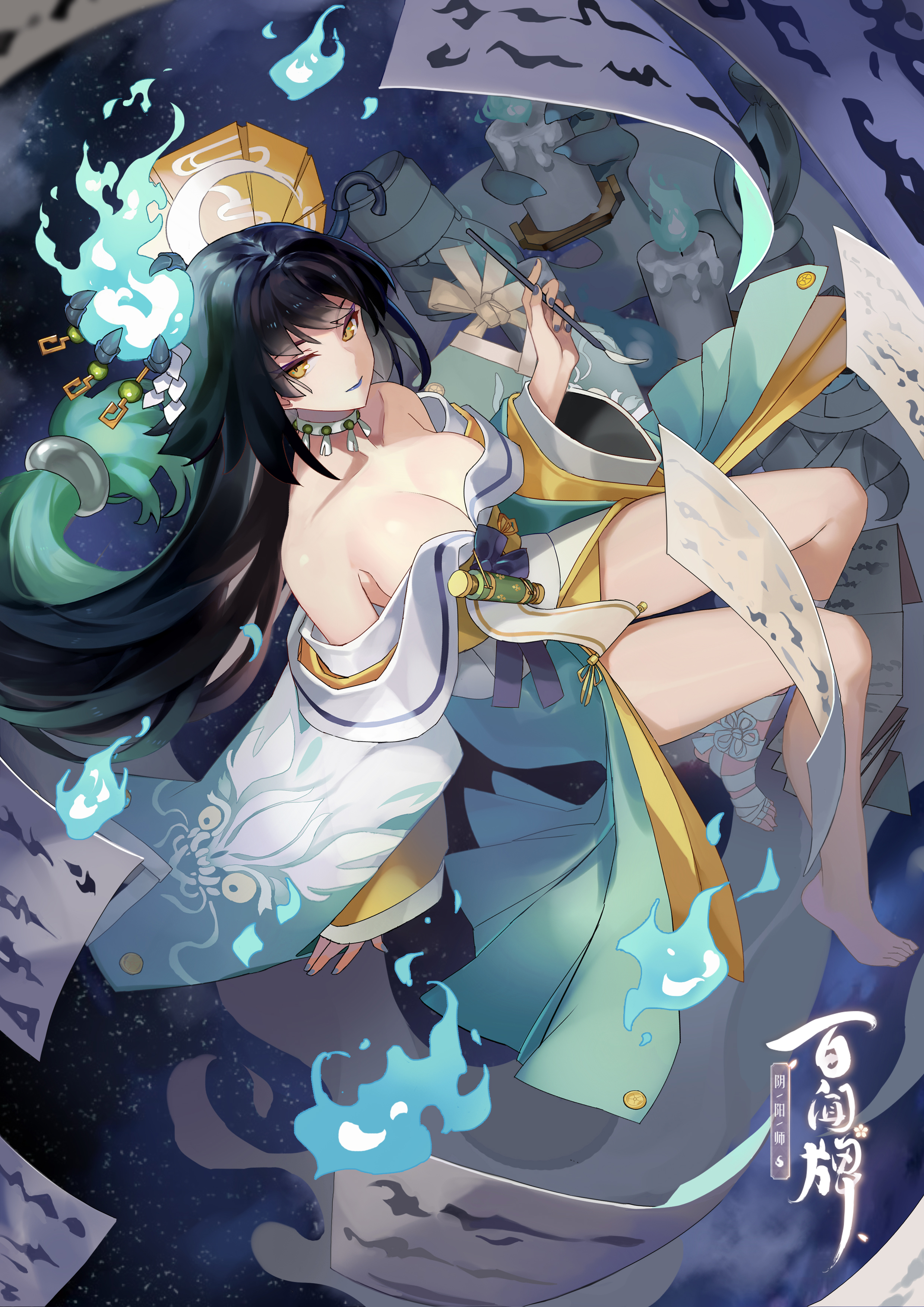 阴阳师青行灯阴阳师青行灯，神秘的夜行者-第3张图片