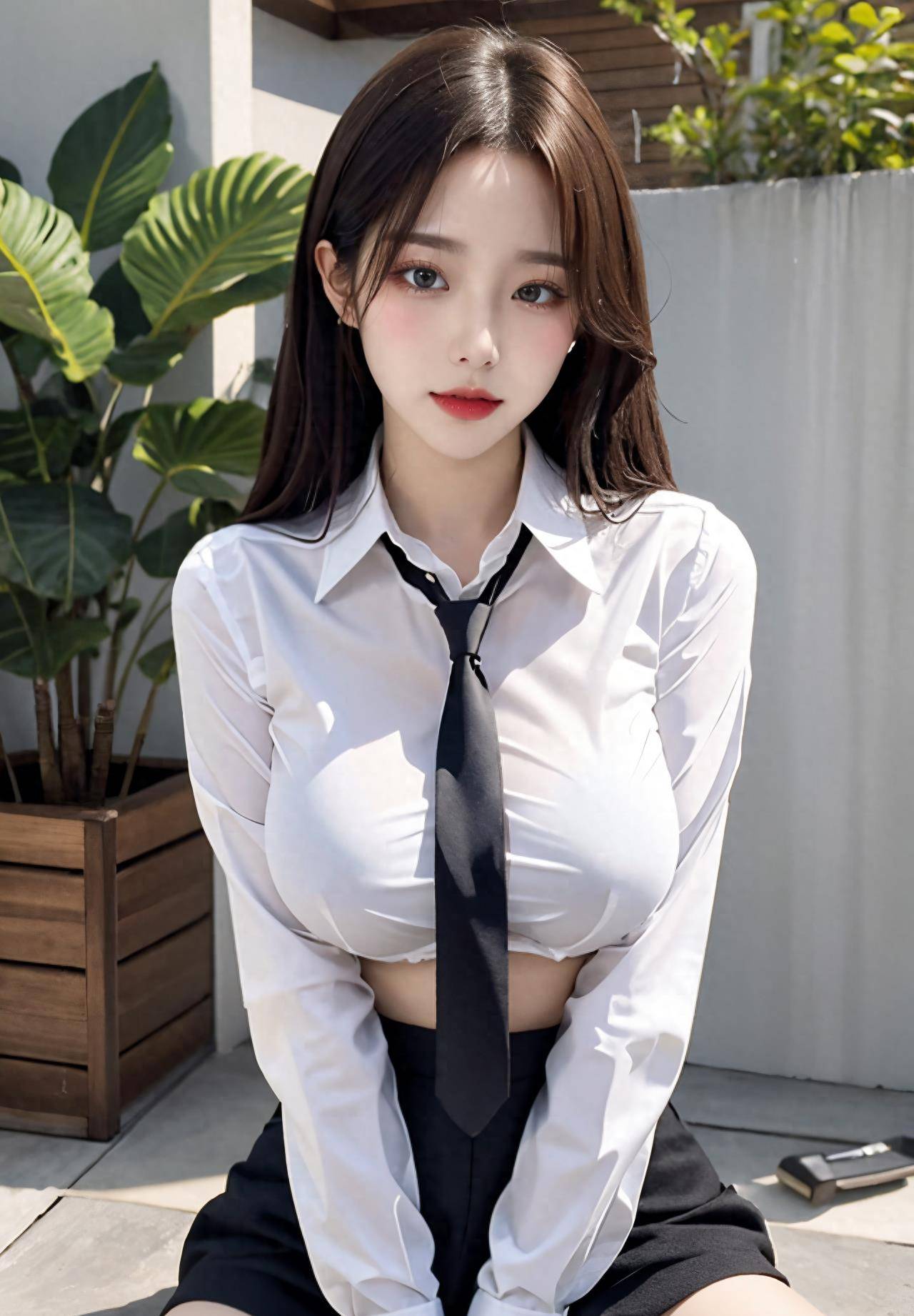 不穿胸罩的美女不穿胸罩的美女，自然之美与自信的展现-第2张图片