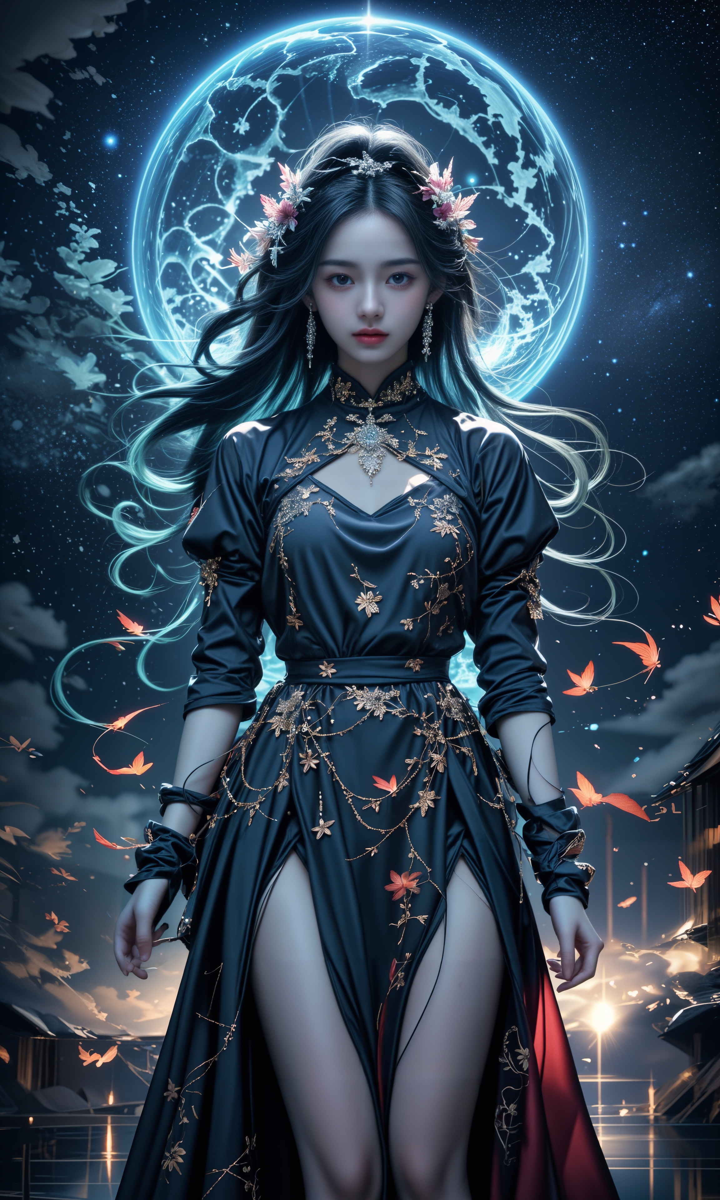 美女壁纸手机壁纸图片美女与BI的魅力交织-第1张图片
