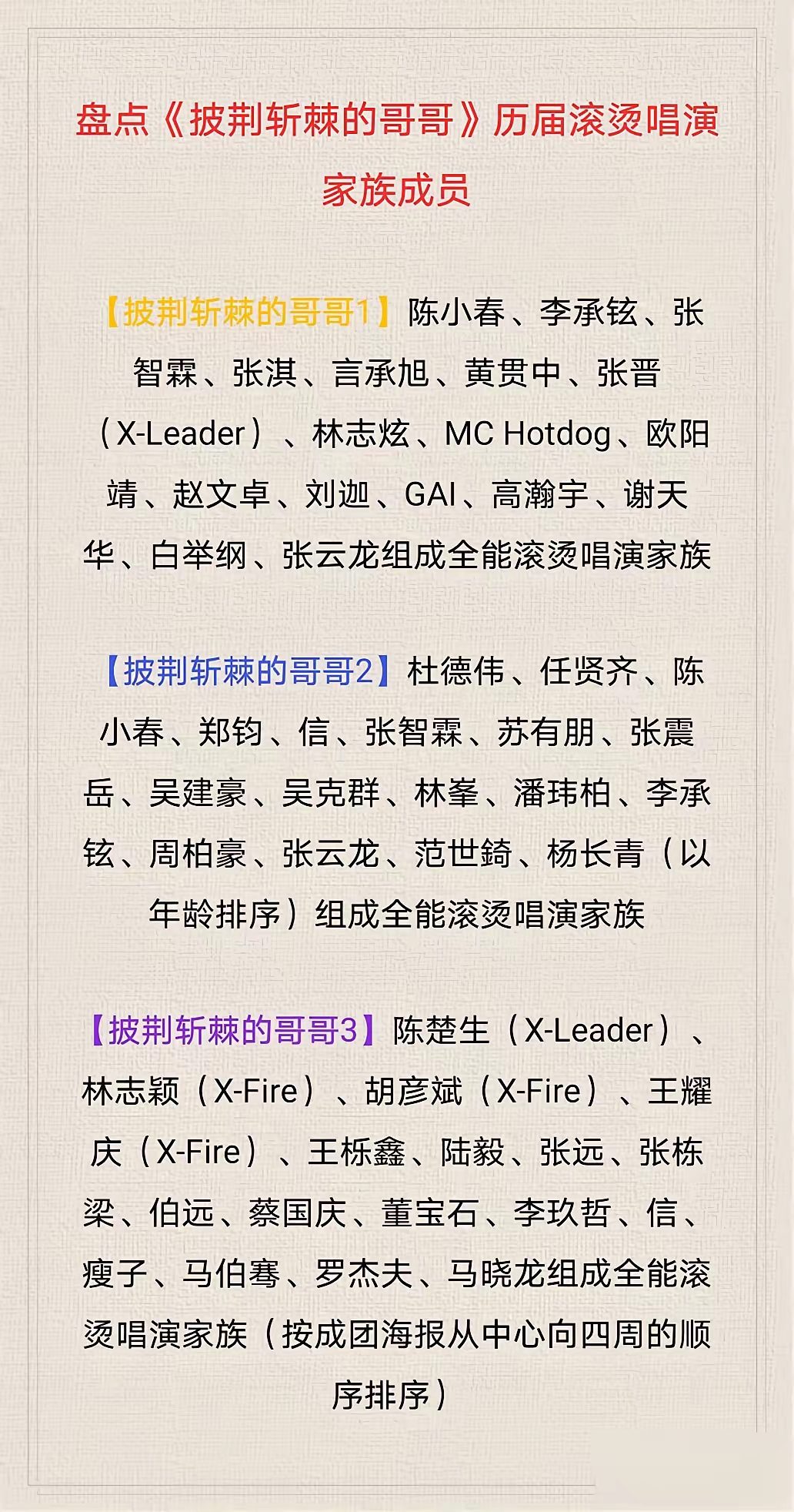 披荆斩棘的哥哥成团夜，精彩时刻的播出时间揭晓