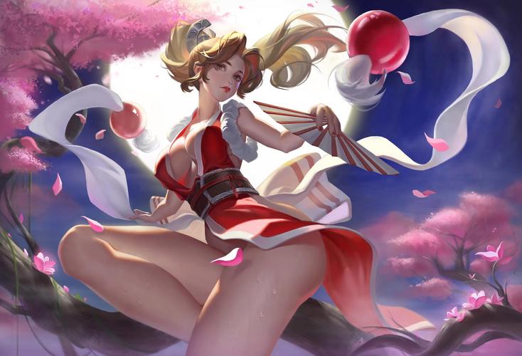 不知火舞之公园狂欢漫画，一场视觉与情感的盛宴